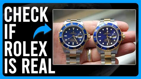 how to know a real rolex watch|how to authenticate a rolex.